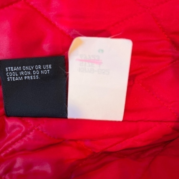 Vintage Pendleton Woolen Mills Jacket Wool Made In USA Red Duffle Large - Picture 10 of 16